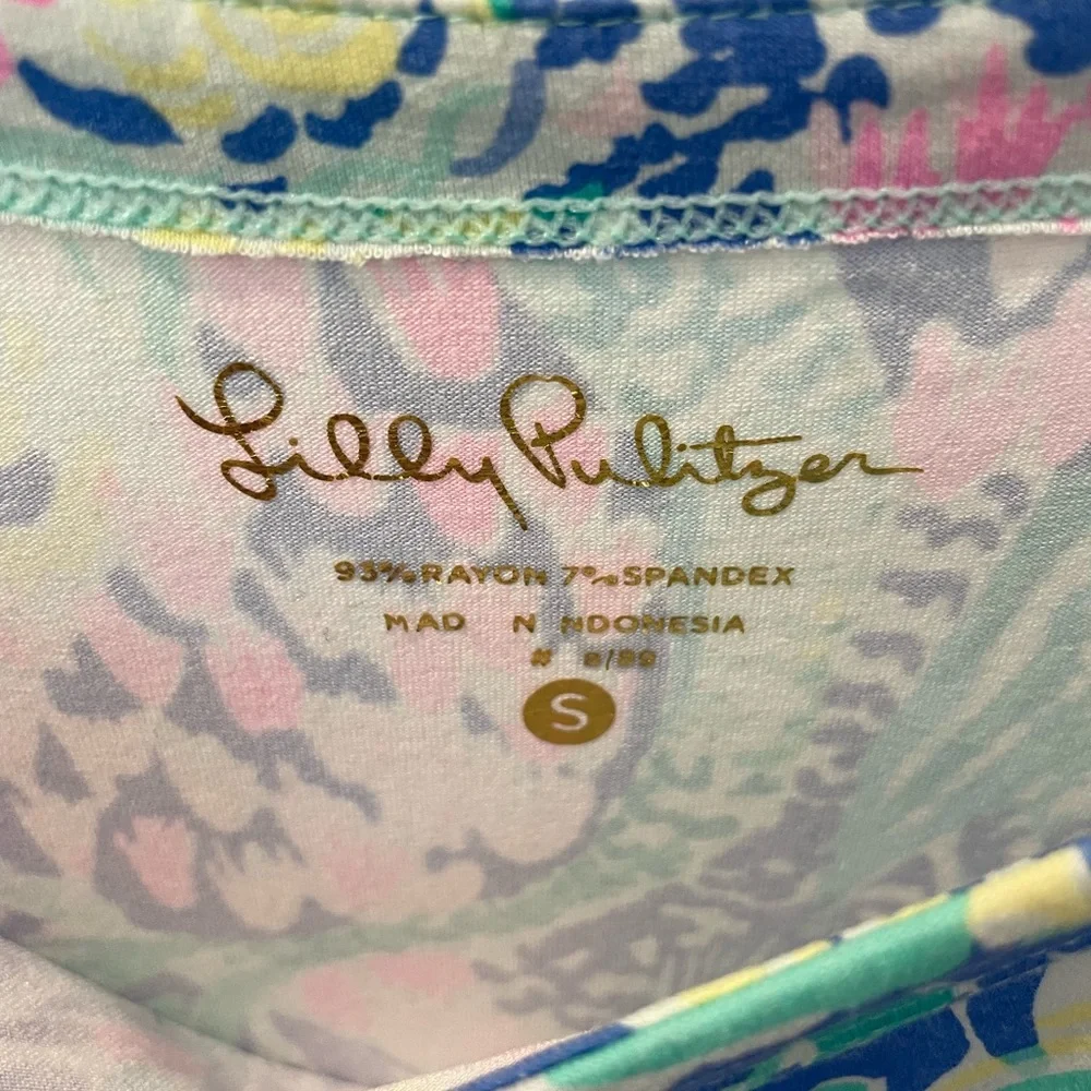 Lilly Pulitzer Multicolor Long Sleeve Dress - Picture 5 of 6